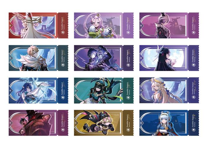 楽天市場】原神 公式グッズ 正規品 月夜の叙事詩シリーズ 缶バッジ