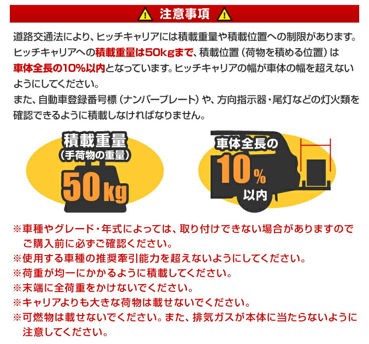 市場 送料無料 Type-B カーゴキャリア 折りたたみ式 ヒッチキャリアカーゴ 車用