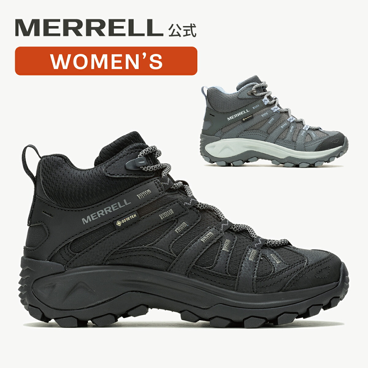 【公式】 メレル MERRELL セール ウィメンズ CLAYPOOL 2 SPORT MID GORE-TEX&reg; クレイプール 2 スポーツ ミッド ゴアテックス&reg; シューズ スニーカー 靴 ハイキング 登山 アウトドア 037884 038182