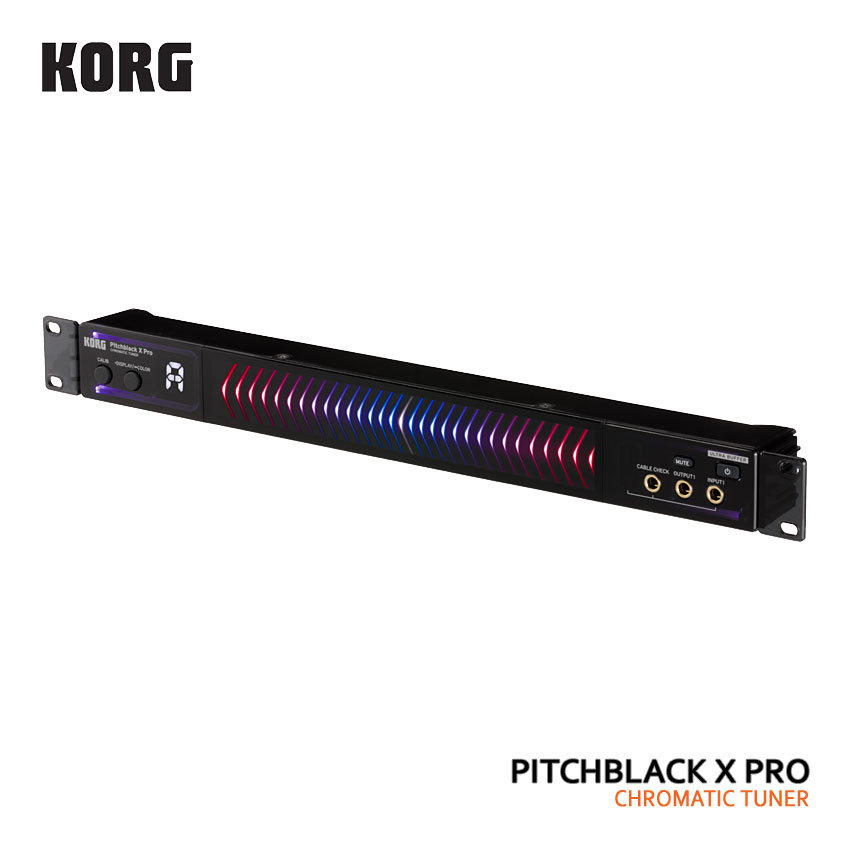 KORG PitchBlack Pro PB-05 ピッチブラック チューナー KORGより視認性抜群のチューナー「PITCHBLACK X Pro」発売！