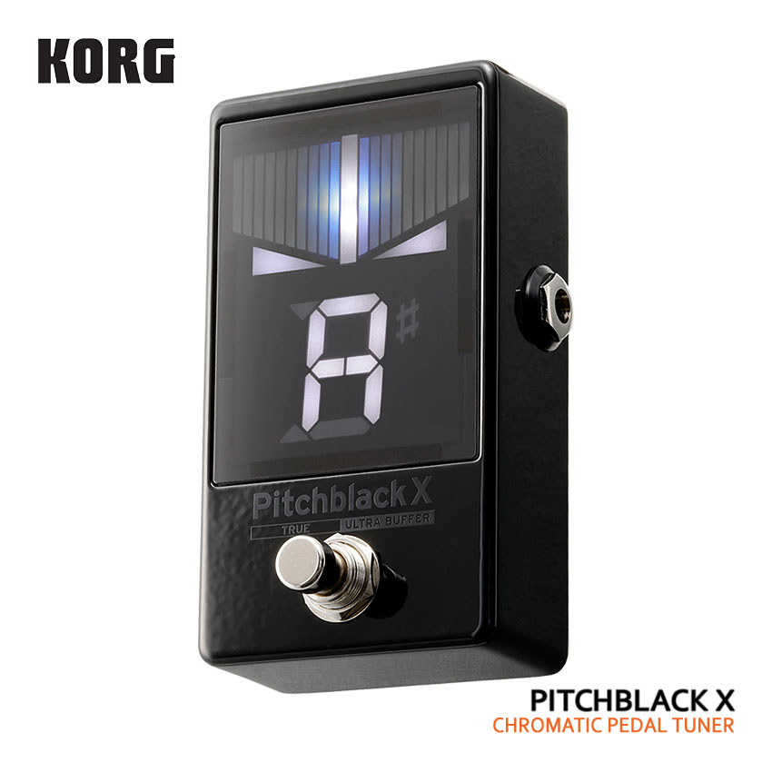 楽天市場】KORG ペダルチューナー Pitchblack XS PB-XS