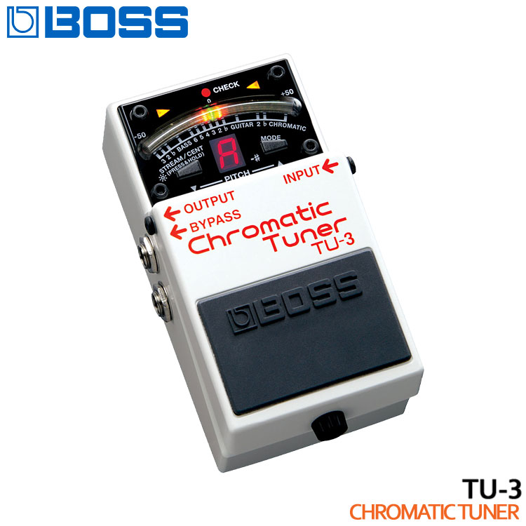 楽天市場】BOSS クロマチックチューナー TU-3W Chromatic Tuner