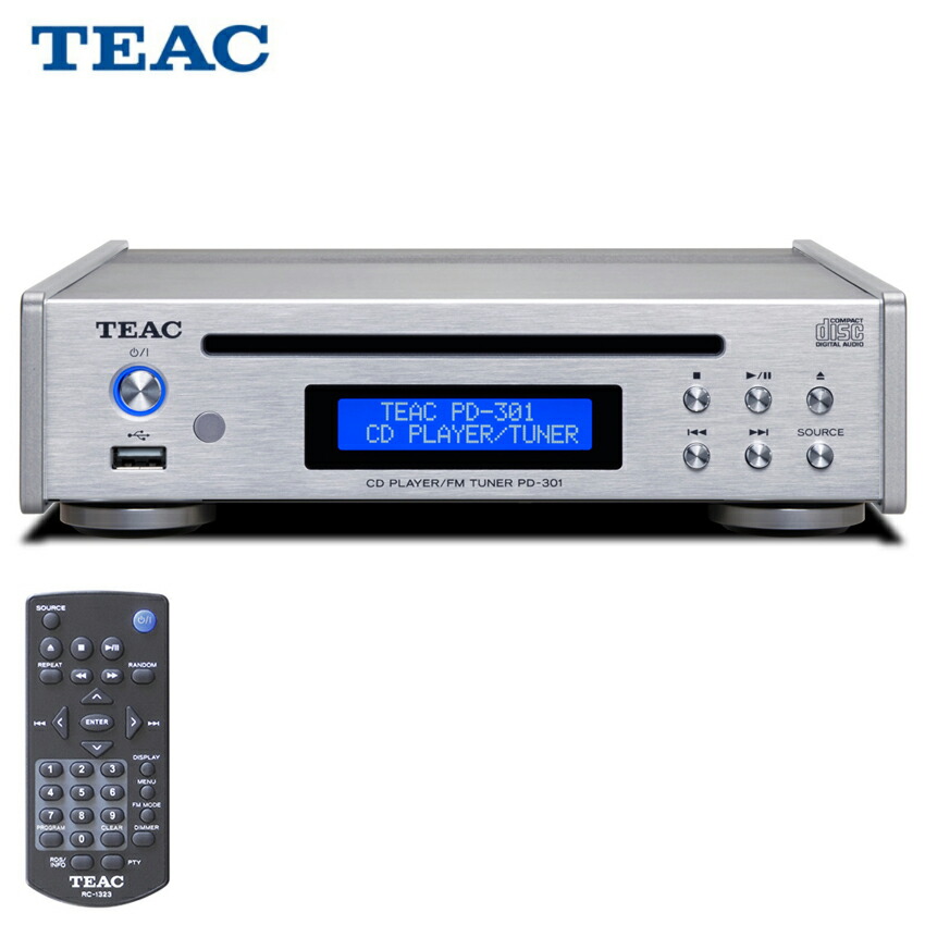 TEAC PD-301-X S (シルバー) CDプレイヤー