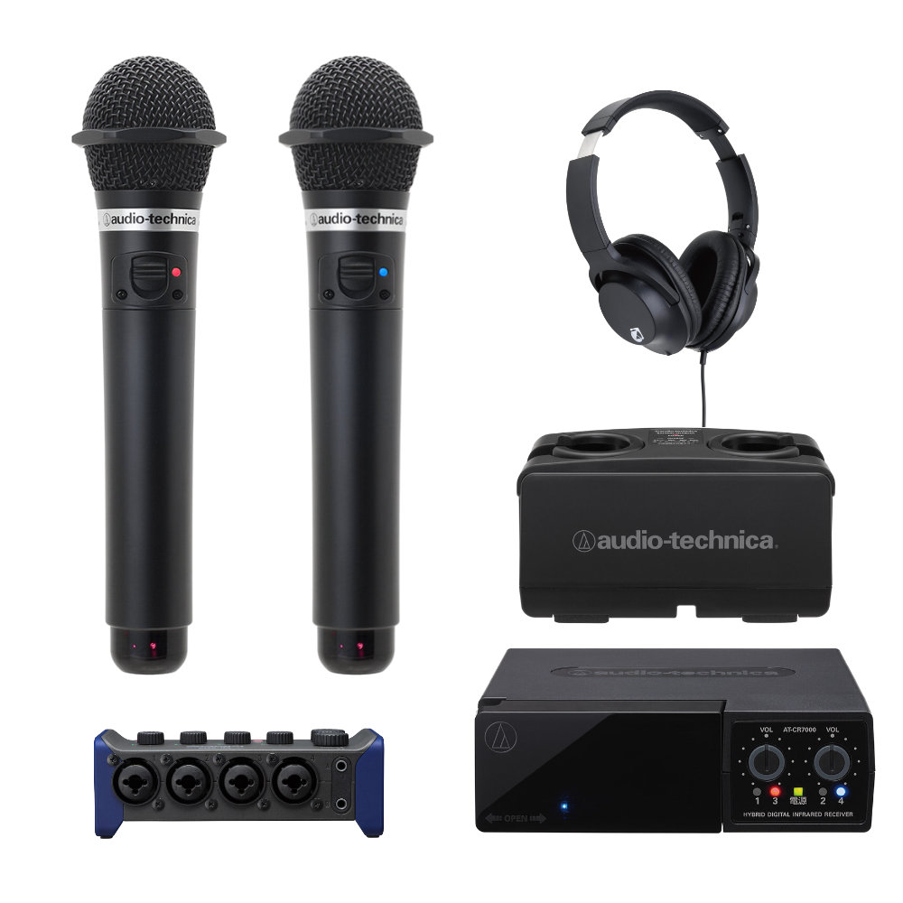 楽天市場】ZOOM AMS-44 ワイヤレスマイク4本セット(赤外線) WEB