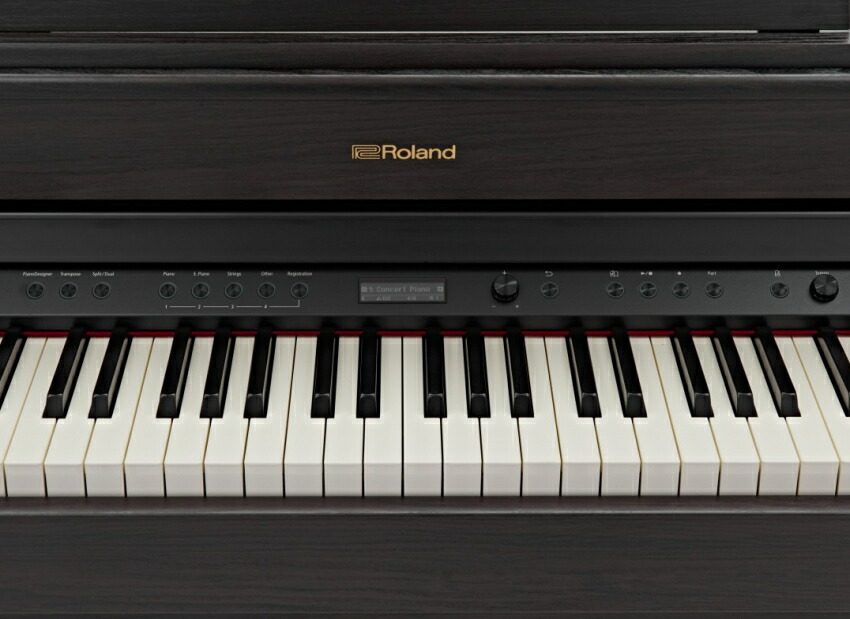 SEAL限定商品】 在庫ありローランド HP702 ダークローズ 親御さん用ヘッドホンイス付 Roland 電子ピアノ 自宅練習用の人気デジタルピアノ  HP702-DRS代引不可 fucoa.cl