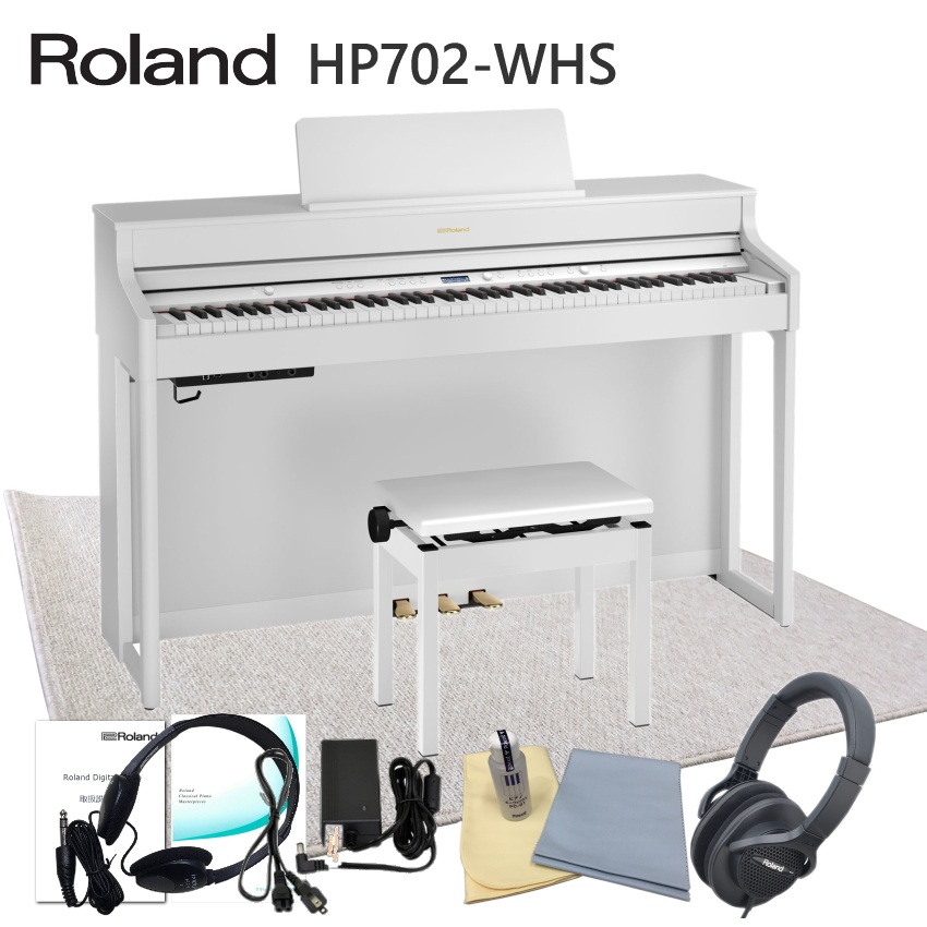 最適な材料 ローランド Roland HP702 LAS 電子ピアノ ライトオーク