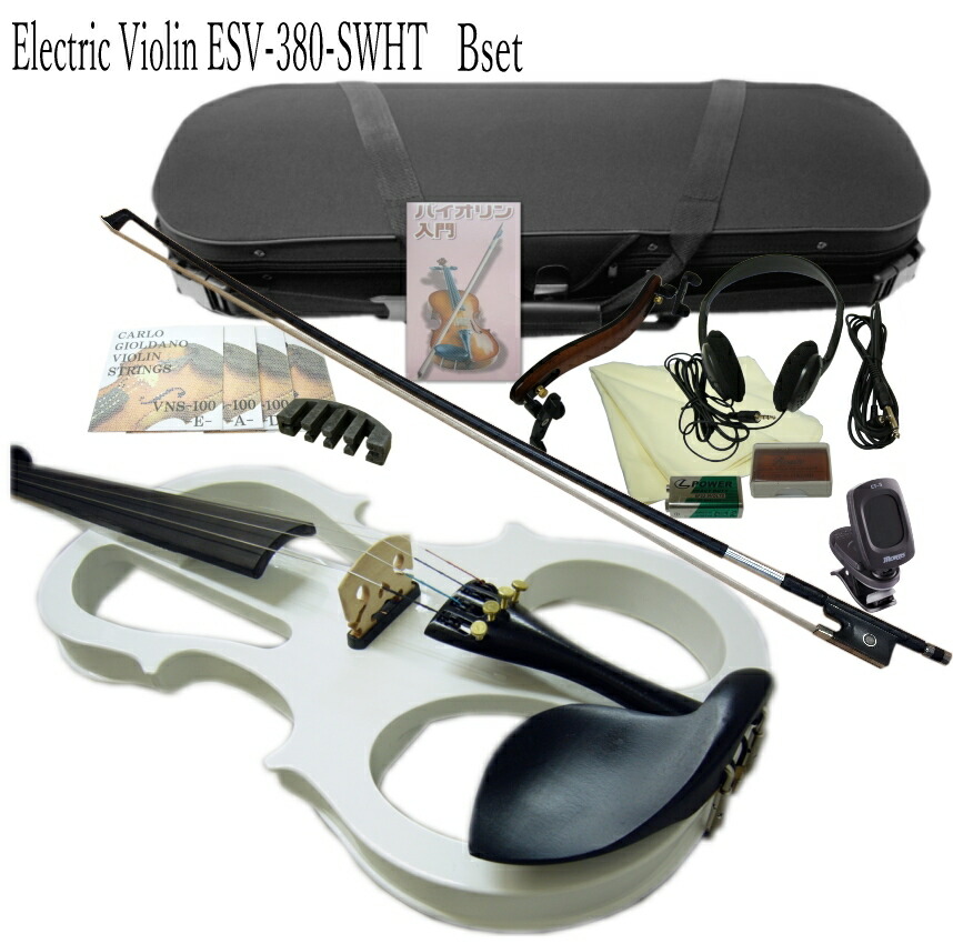 エレキバイオリンセット(キクタニ ESV-380BRO ブラウン)教則本付き Amazon | キクタニ エレクトリックバイオリン セット 4/4サイズ ESV
