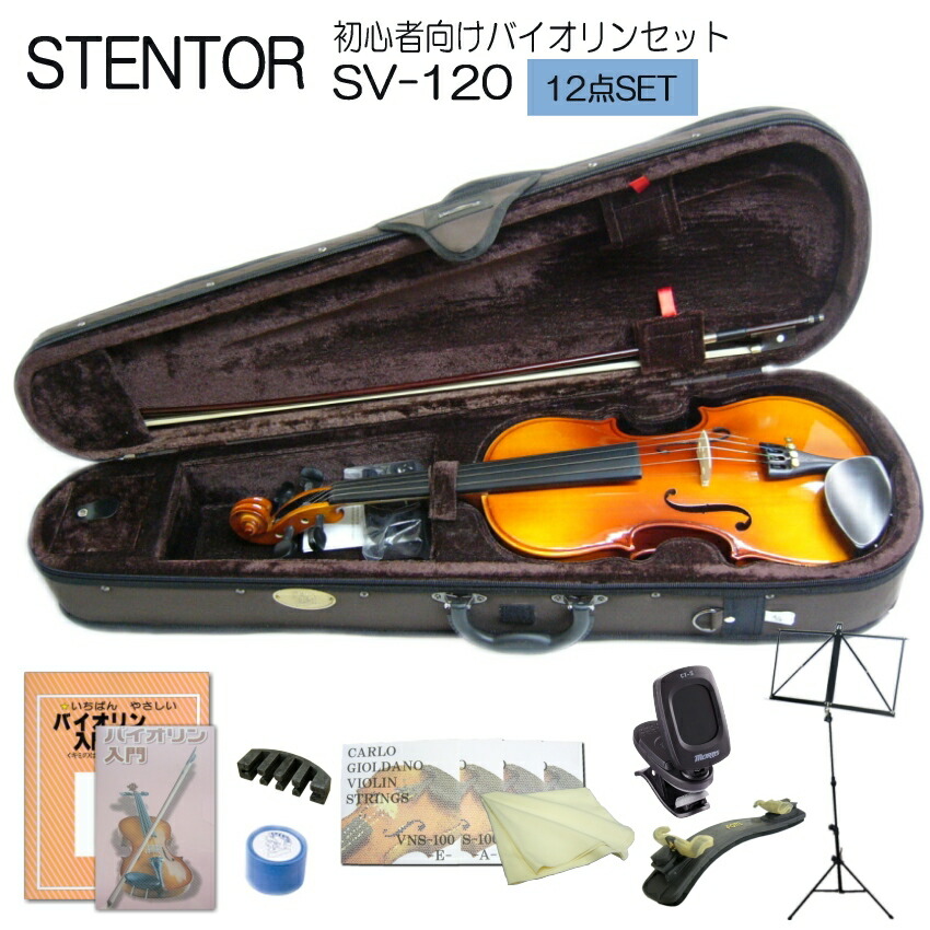 楽天市場】【調整後出荷】ステンター 初心者向け バイオリン SV-120【4