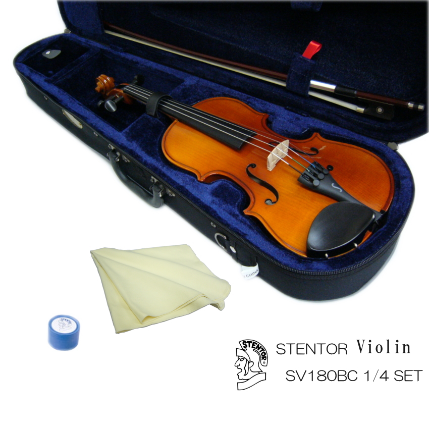 STENTOR SV-180 1/4 バイオリンセット キッズ用-