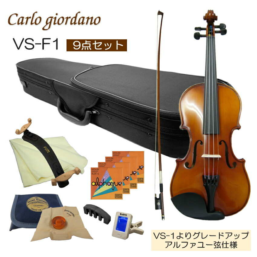 カルロ ジョルダーノ バイオリン VS-3 3/4 2009年 希少 虎杢