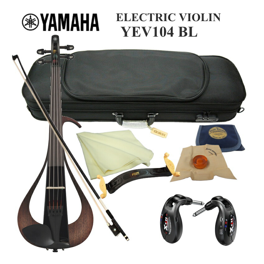 楽天市場】ワイヤレスセット□YAMAHA エレキバイオリン YEV104