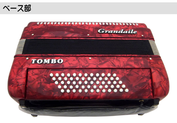 スイッチ Tombo Grandaile GT-60B (パッションレッドパール)(アコーディオン)(送料無料)（ご予約受付中） :n-tom