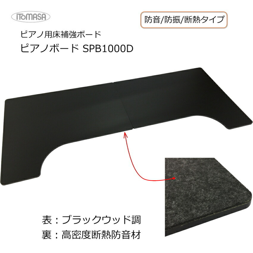 値下げ★アップライトピアノ専用床補強ボード・防音パネル アップライトピアノ用床補強ボード フラットボード 同梱不可