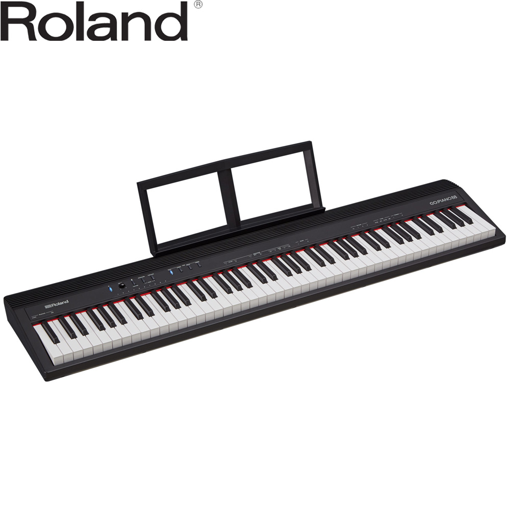 楽天市場】【即納可能】Roland 88鍵 電子キーボード GO:PIANO 88 (電池