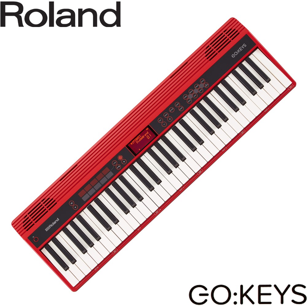 楽天市場 送料無料 在庫あり Roland ローランド ポータブルキーボード Go Keys 61鍵電子キーボード 楽器のことならメリーネット