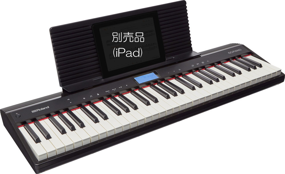 限定セール 送料無料 Roland Roland ポイント3倍 Piano スタンド イス付き ローランド ６１鍵盤電子キーボード ピアノ音色が充実 Go 61key楽器 音響機器 61key 楽器のことならメリーネットキーボード椅子付き 電子キーボード入門セット