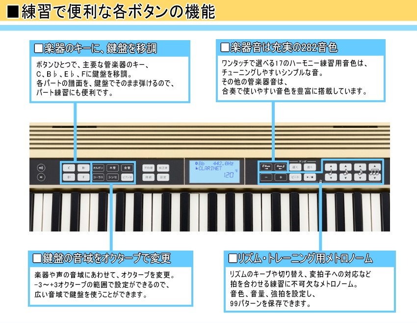 ようこそ┪ Roland ローランド/JUSTY HK-100 ハーモニー＆リズム練習用