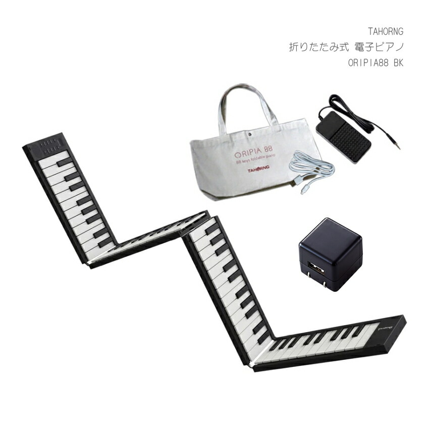 TAHORNG 折りたたみ式電子ピアノ オリピア49鍵盤 ORIPIA49BK 71JbrTqzfmL._AC_UL210_SR210,