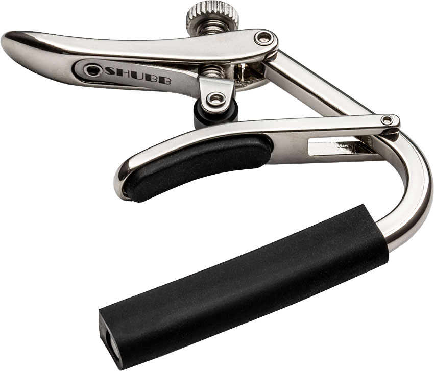 SHUBB シャブカポ C1 カポタスト アコースティックギター用 ニッケル Standard Capo