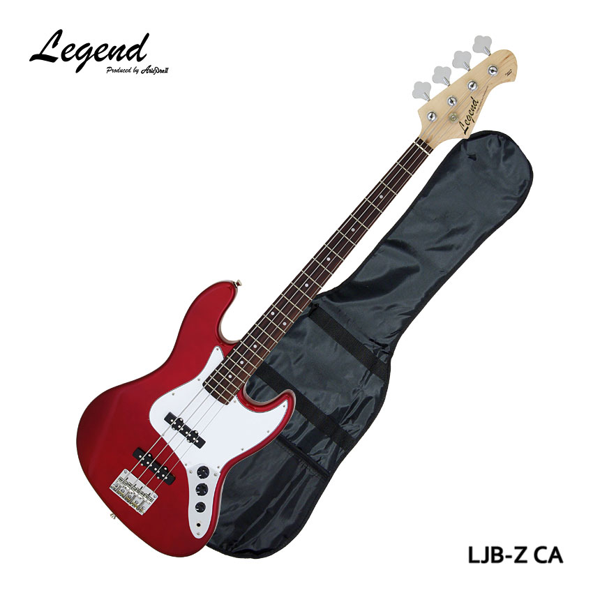 Legend ホワイト エレキベース 値下げしました。】新品 Legend(レジェンド) ／ LJB-AZ WHWH エレキ