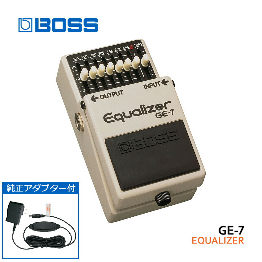 楽天市場】BOSS / GE-7 Equalizer イコライザー 純正アダプターPSA
