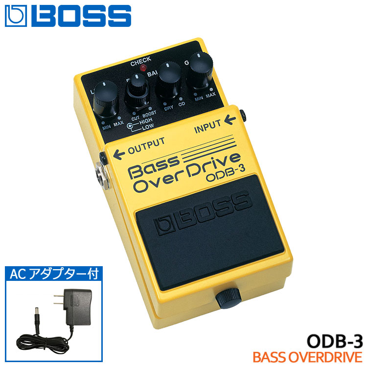 楽天市場】純正ACアダプター付き BOSS ベースオーバードライブ