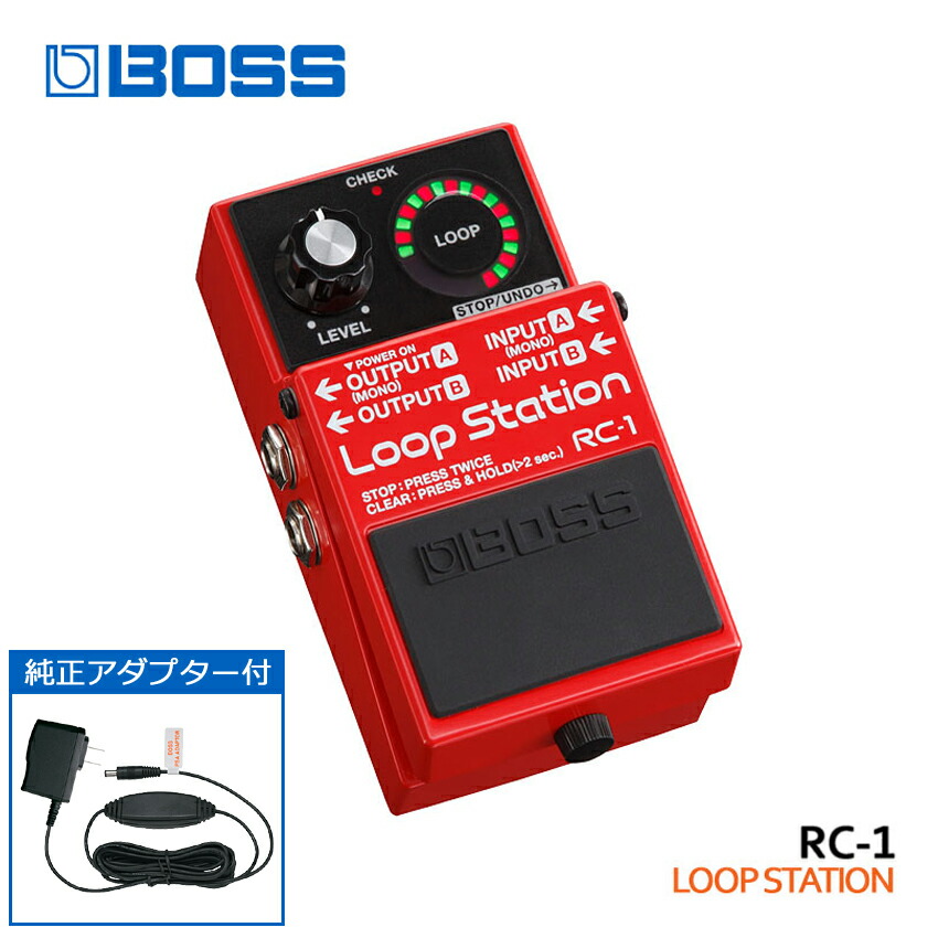 BOSS RC-500 LOOP STATION/純正ACアダプター付属 Amazon.co.jp: BOSS/RC-500 LOOP STATION［純正ACアダプター同時