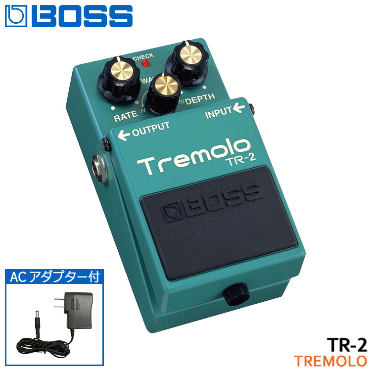 楽天市場】BOSS ボス TR-2 Tremolo エフェクター トレモロ コンパクト