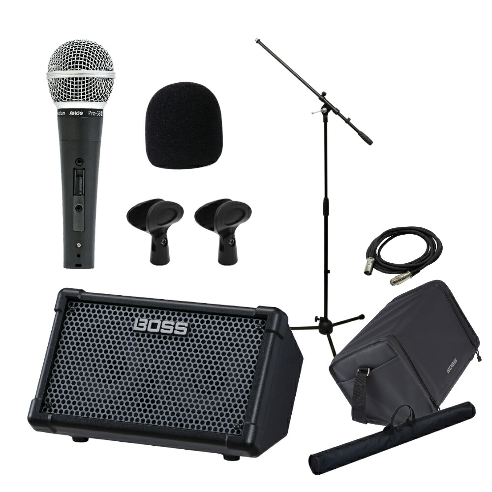 楽天市場】Roland / CUBE STREET EX 純正ケース・マイク・ケーブル