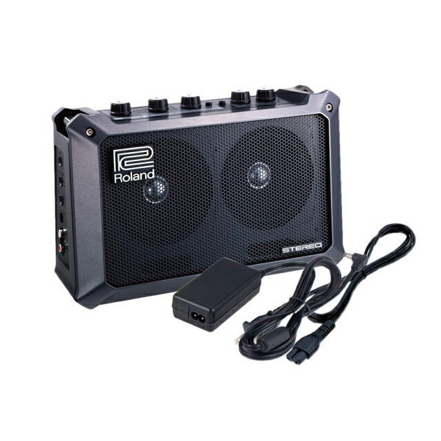 楽天市場】ROLAND ローランド ステレオ・モバイル・アンプ MOBILE CUBE