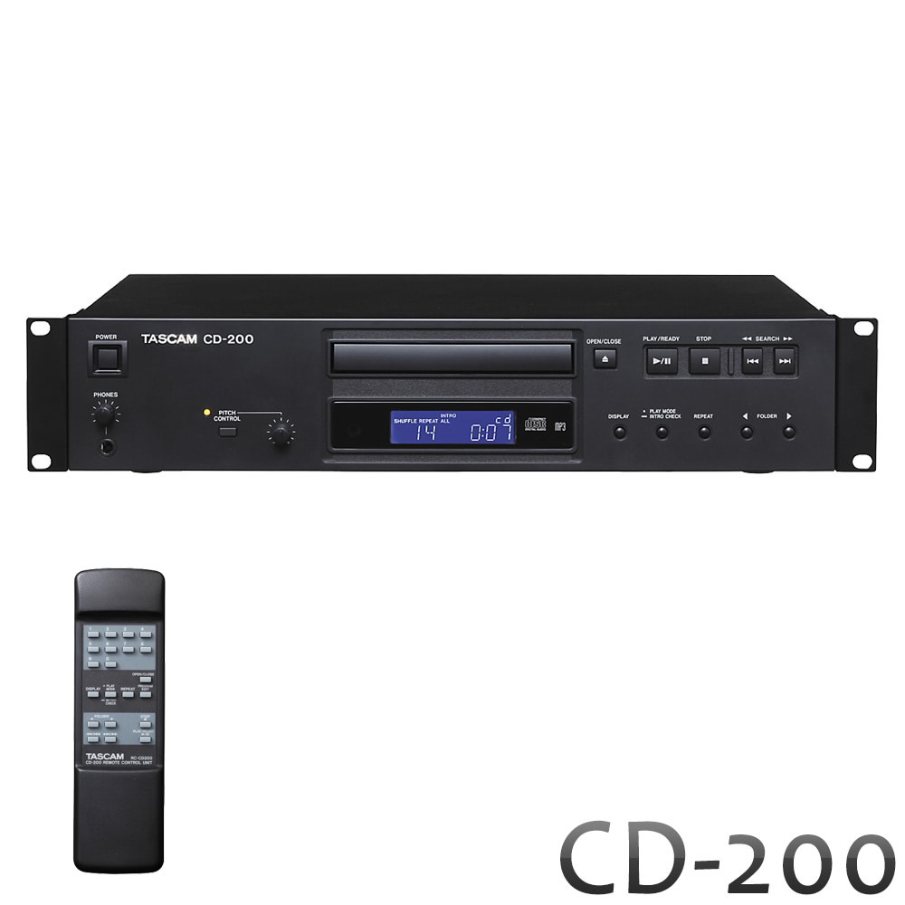 TASCAM【CD-200BT】業務用CDプレーヤー | www.frostproductsltd.com