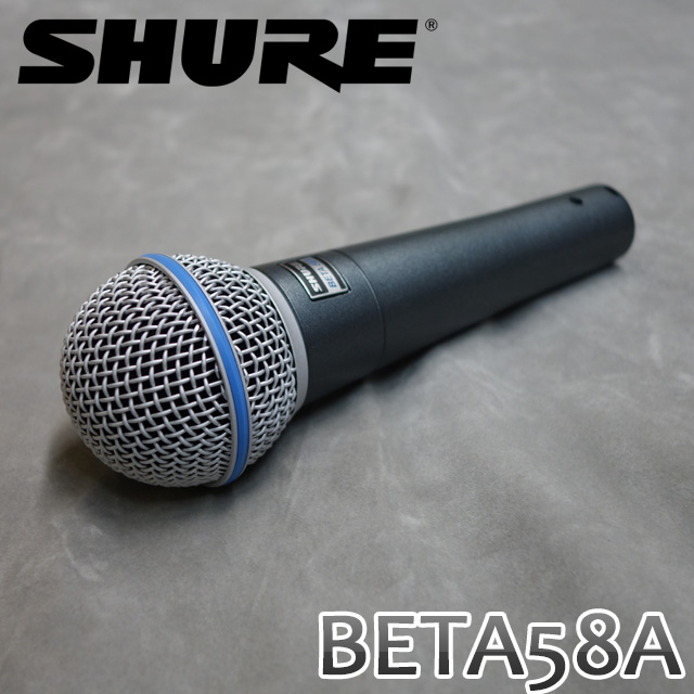 【楽天市場】SHURE BETA58A シュア ダイナミック型マイクロフォン：楽器のことならメリーネット