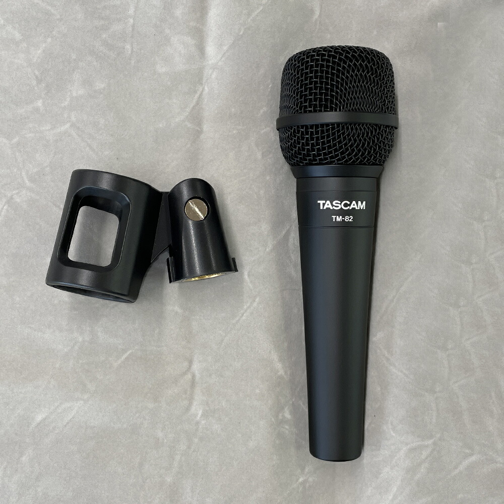TASCAM TM-82 ダイナミックマイク 4本セット TM-82 | ダイナミックマイクロホン | TASCAM (日本)