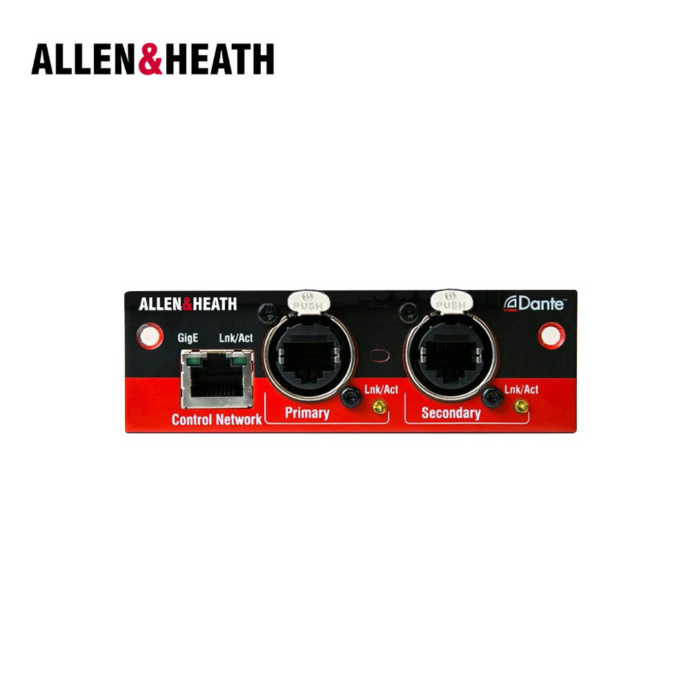 【入荷待ち商品】Allen & Heath インターフェイスカード M-DANTE