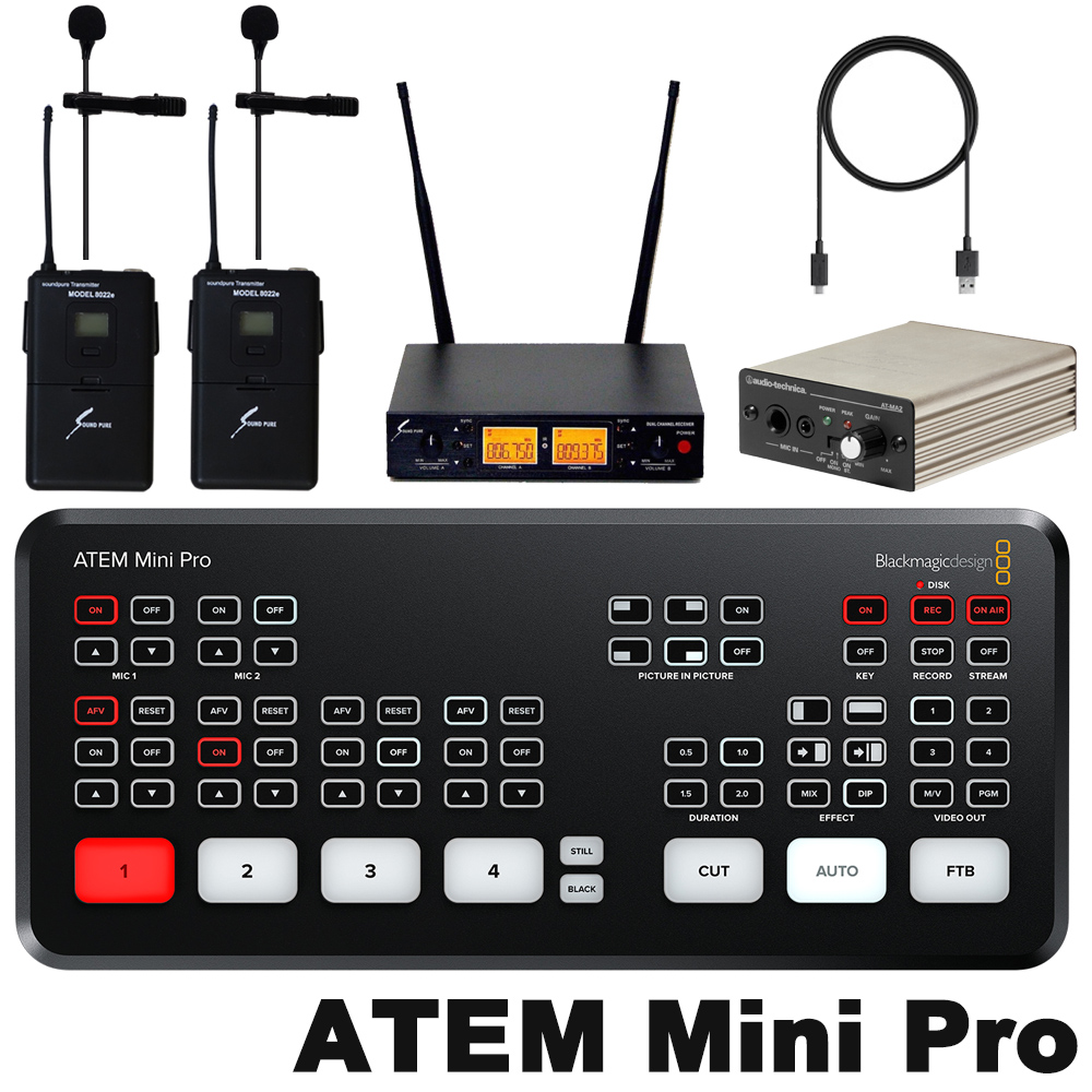 特別セール品】 BlackMagicDesgin ビデオスイッチャー ATEM MINI PRO