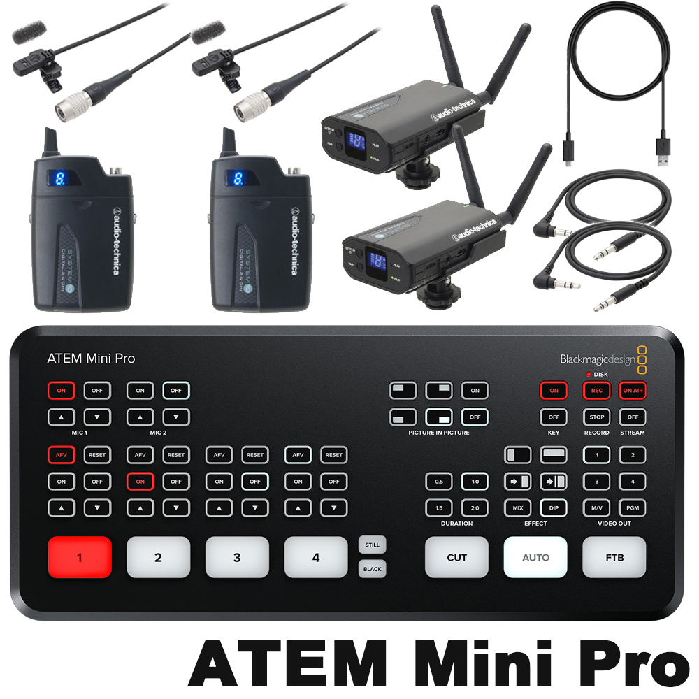 新品未使用】ATEM Mini Pro スイッチャー コンバーター 配信 | labiela.com