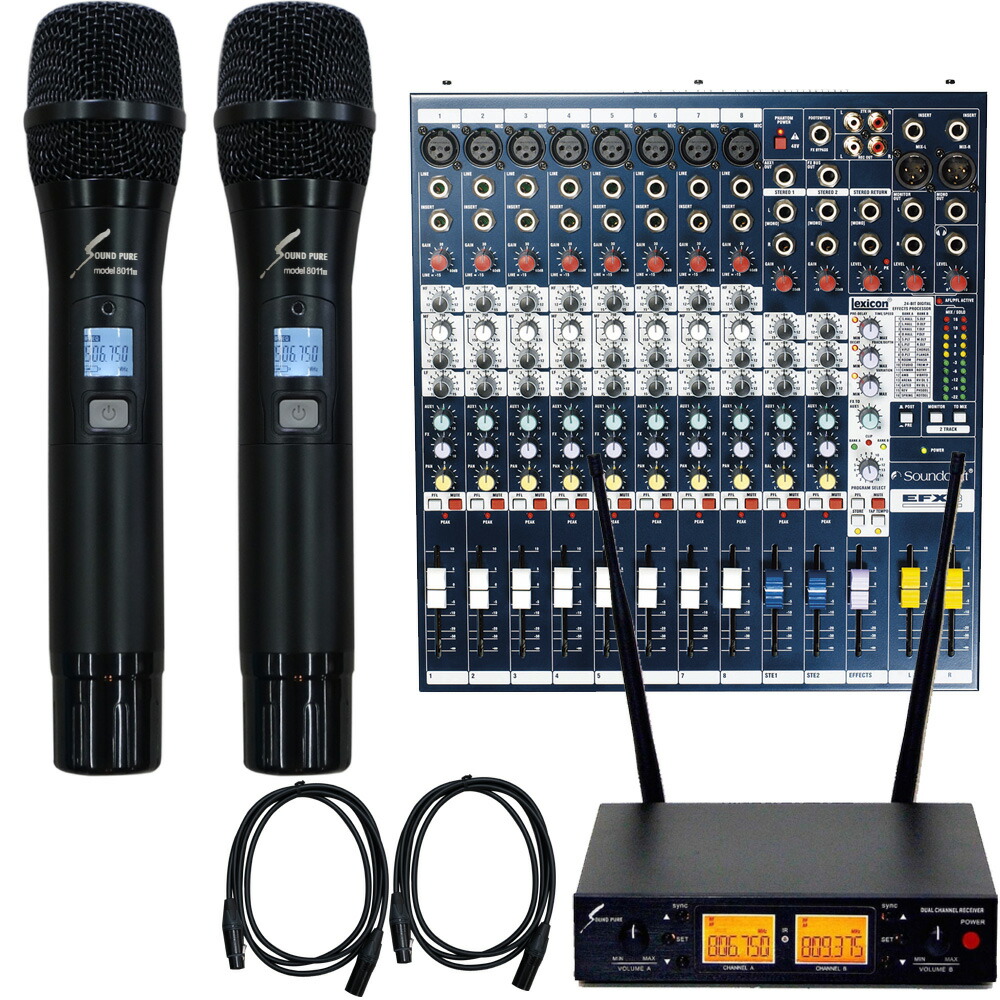 Soundcraft EFX8 アナログミキサー Soundcraft EFX8 アナログミキサー｜FULL-TEN