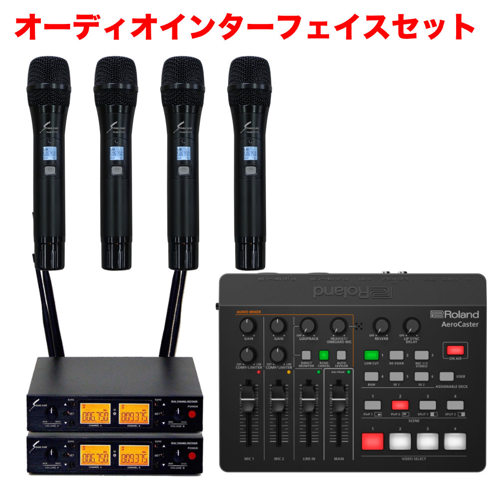 楽天市場】ワイヤレスマイク2本付き WEB会議セット エコーキャンセラー