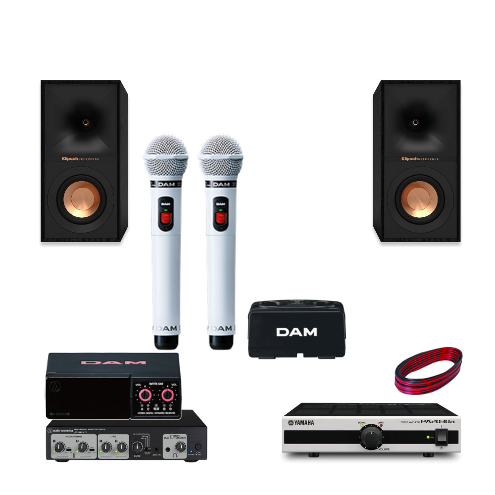 楽天市場】DAM カラオケスピーカー + 日本製カラオケアンプセット (AKG