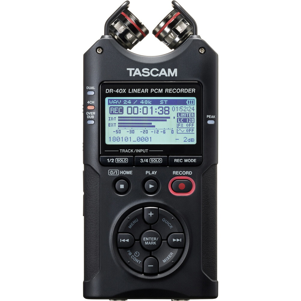 市場 在庫あり DR-40X お勧めアクセサリーセット ウィンドスクリーン TASCAM 送料無料