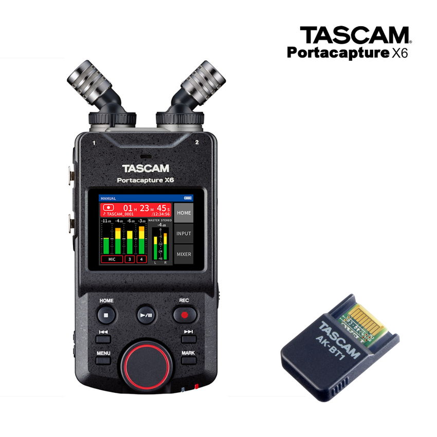 楽天市場】TASCAM Portacapture X8 + Bluetoothアダプター AK
