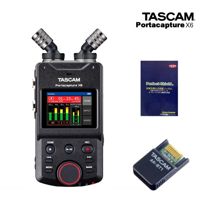 楽天市場】TASCAM Portacapture X8 + Bluetoothアダプター AK-BT1