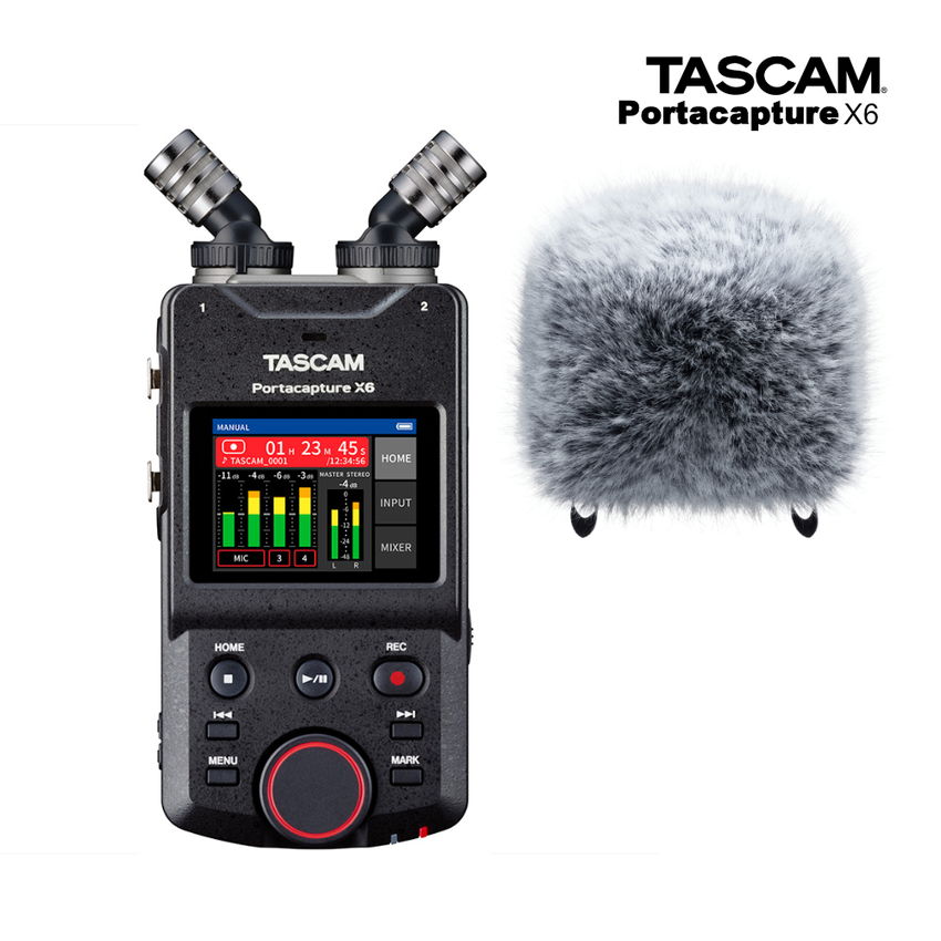 楽天市場】TASCAM Portacapture X8 + ウィンドスクリーンセット 楽天市場】TASCAM Portacapture X8 + ウィンドスクリーンセット
