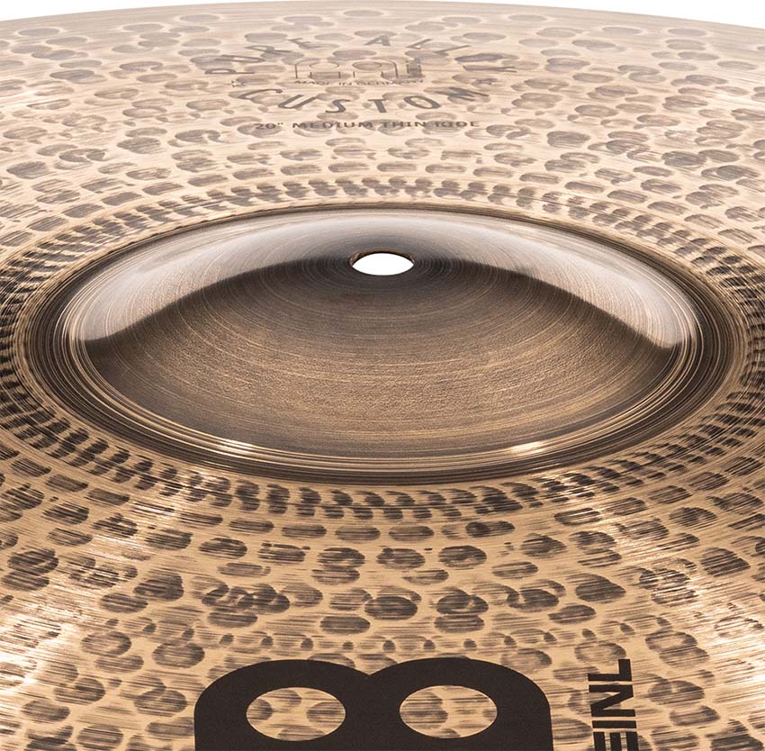 市場 送料無料 マイネル PAC20MTR MEINL Custom ライドシンバル Alloy Pure Series