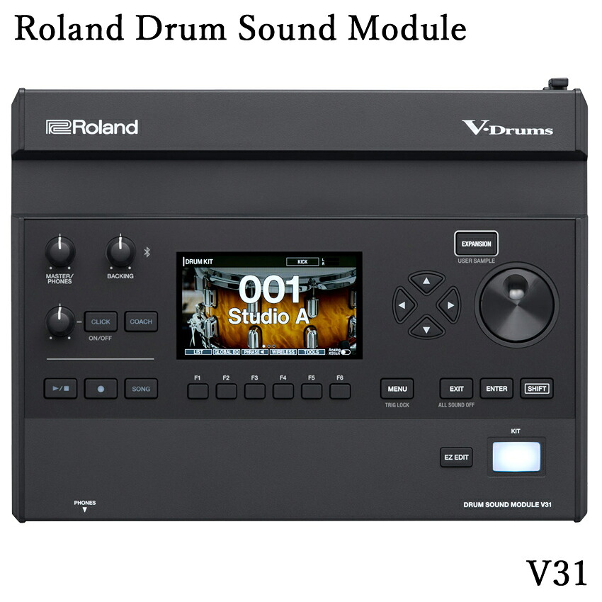 【セール】Roland 音源モジュール V31 Drum Sound Module ローランド｜楽器のことならメリーネット