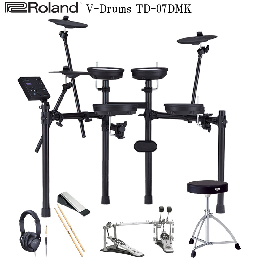 楽天市場】Roland V-Drums TD-02KV ローランド 電子ドラムセット 楽器 