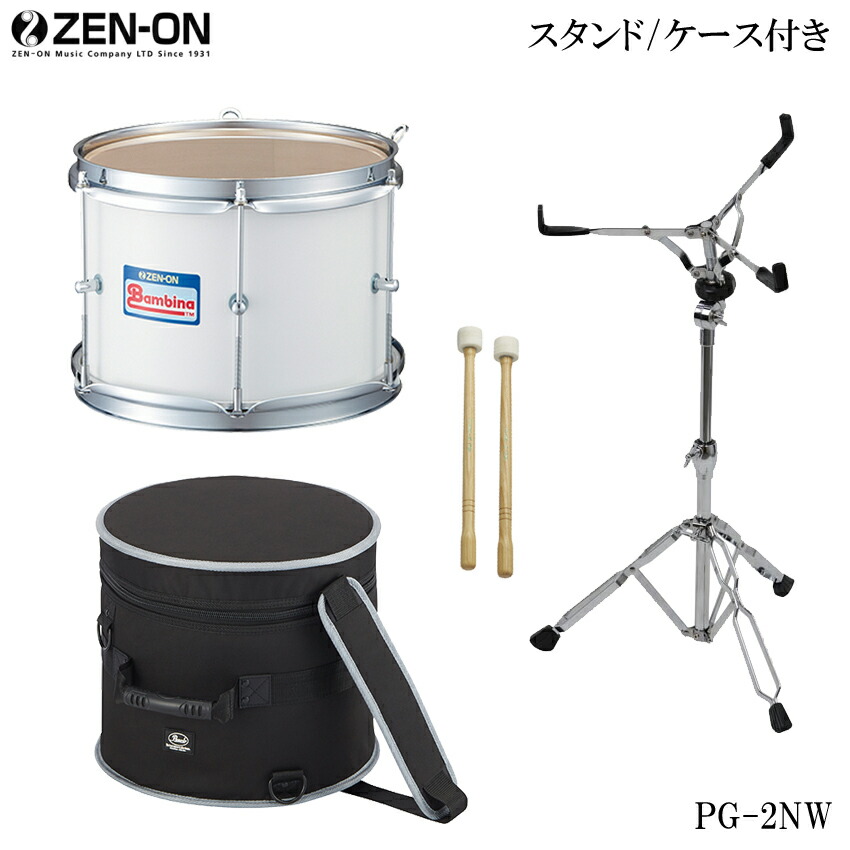 楽天市場】ゼンオン バンビーナ幼児向けマーチング(テナー)赤 打面25cm