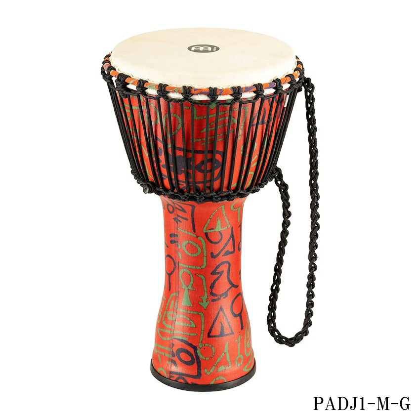 MEINL ジャンベ 楽器 10インチ Pharaoh's Script PADJ1-M-G マイネル 民族楽器 太鼓 パーカッション