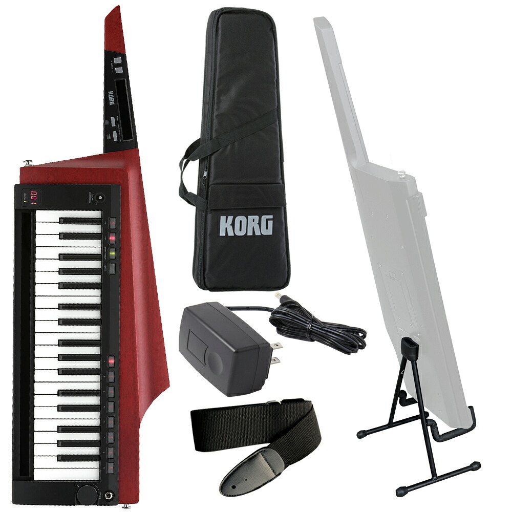 KORG RK-100S2 RD/赤 (ACアダプター/スタンドセット)|楽器のことならメリーネット