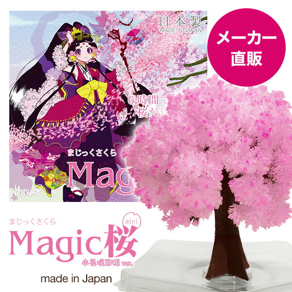 楽天市場】【メール便】 マジック桜 Magic桜ミニ 木花咲耶姫ver
